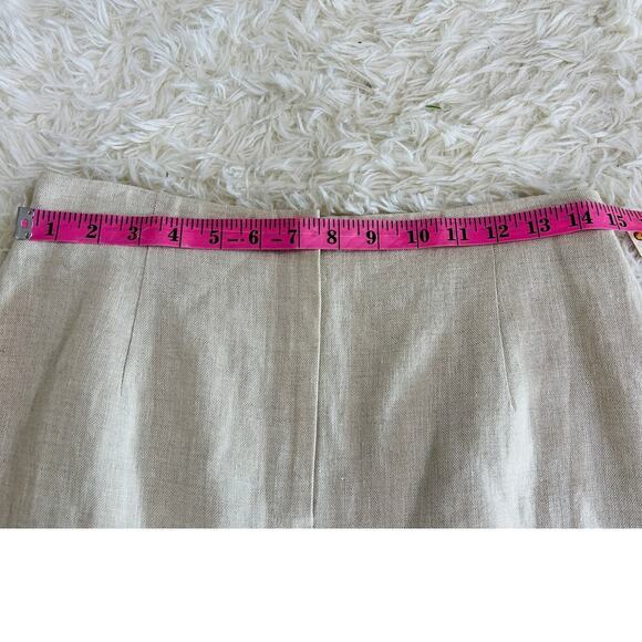 Sara Morgan Women's Size L Navy & White Eyelet Print Button Up Blouse #0337 - Picture 11 of 12